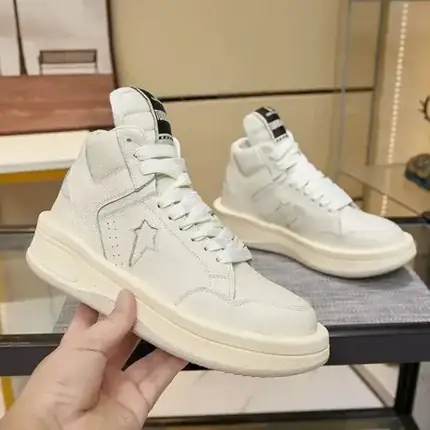 Rick Owens X Converse TURBOWPN Sneakers [5 styles], versión blanca