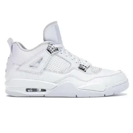 Nike Air Jordan 4 Sneakers, versión blanca