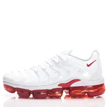 Nike Air VaporMax Plus Running Shoes [Rainbow Fashion Colors, versión blanca