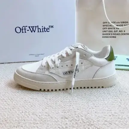 Off White Chunky Sneakers [5 styles], versión blanca